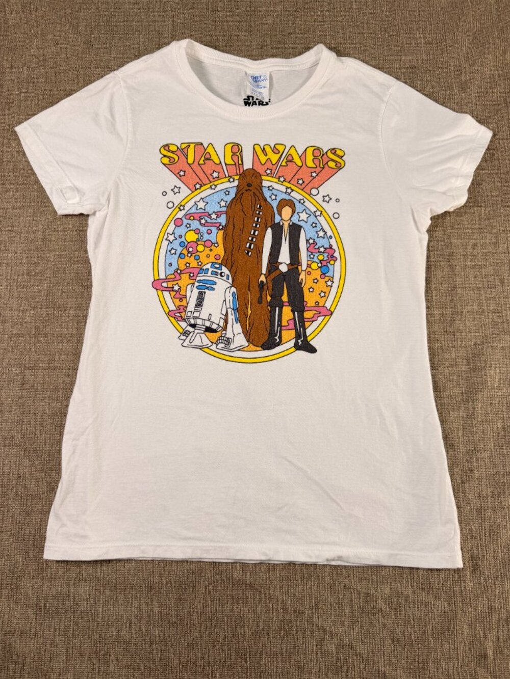 Official Star Wars Retro Graphic T-Shirt - Small